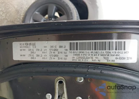 2018 Ram 1500 Express 4X2 5'7 Box из США, поврежденный, VIN 1C6RR6KG5JS304786